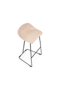Hoker CARO BAR stołek barowy beżowy 75 cm - Step Into Design