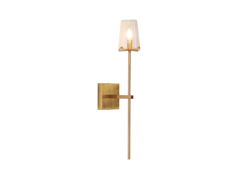 Lampa ścienna CLASSICO złota szklany klosz 62 cm Step Into Design