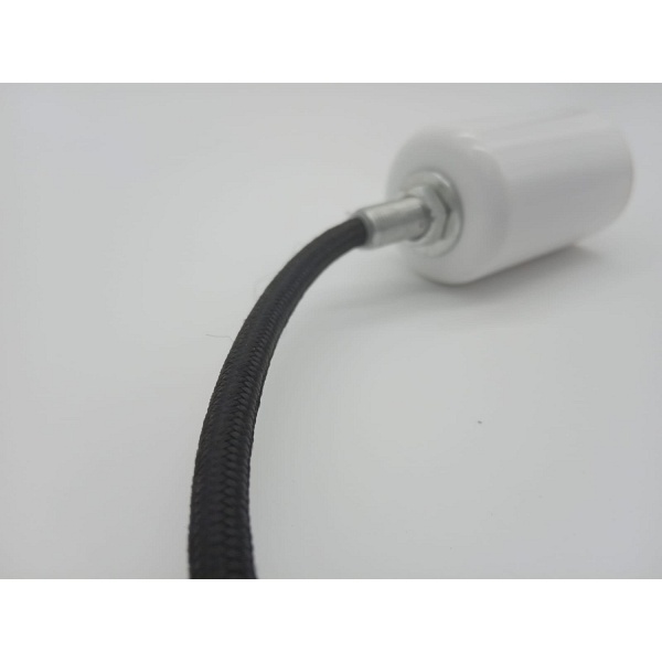 Lampa wisząca NORDIC WOODY biało drewniana 35 cm Step Into Design