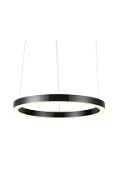 Lampa wisząca CIRCLE 80 cm - LED, ring tytanowy - Step Into Design