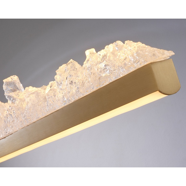 Lampa wisząca MONTANA LONG LED złota 125 cm Step Into Design