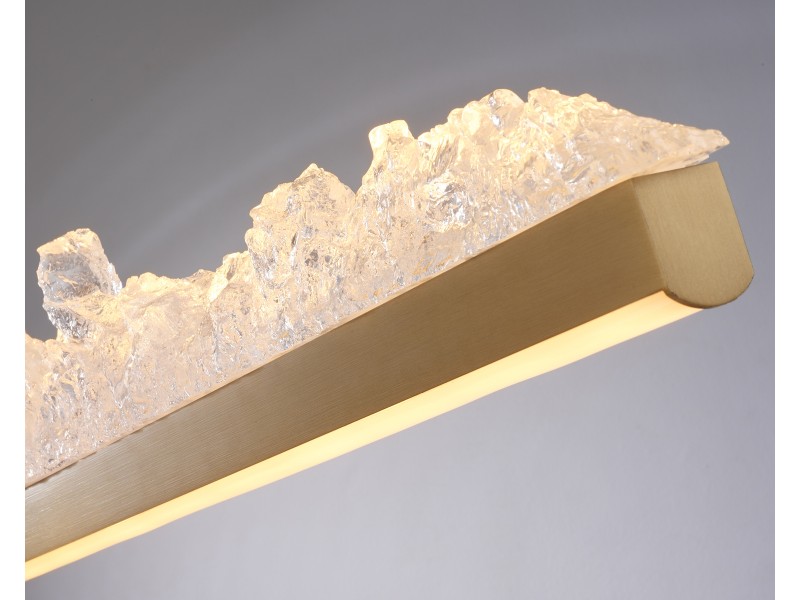 Lampa wisząca MONTANA LONG LED złota 125 cm Step Into Design