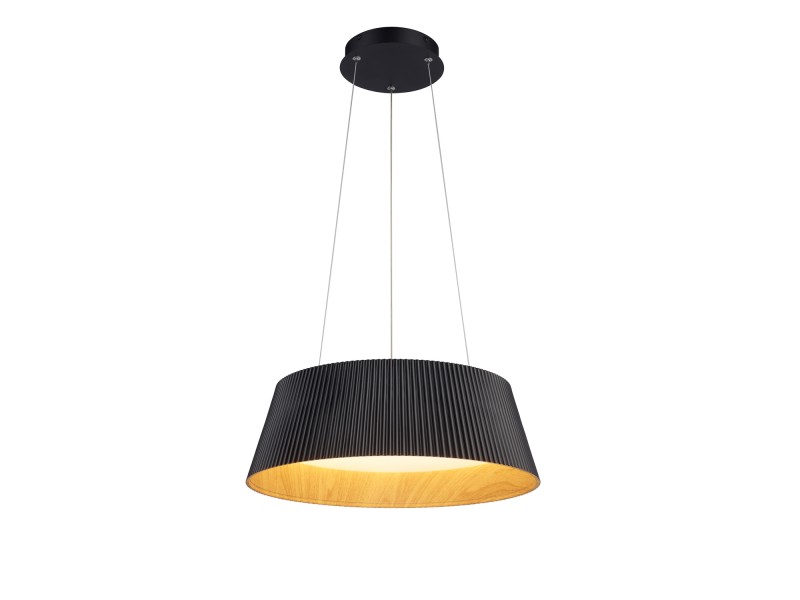 Lampa wisząca FRILL LED czarna 45 cm Step Into Design