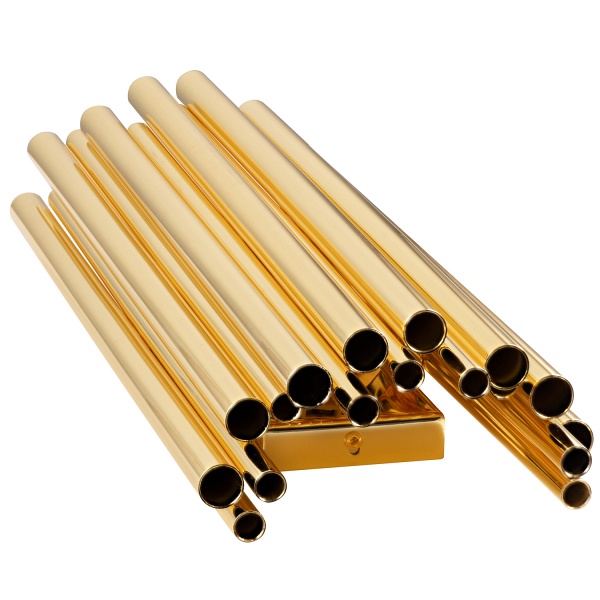 Lampa ścienna TUBO GOLD złota 50 cm Step Into Design