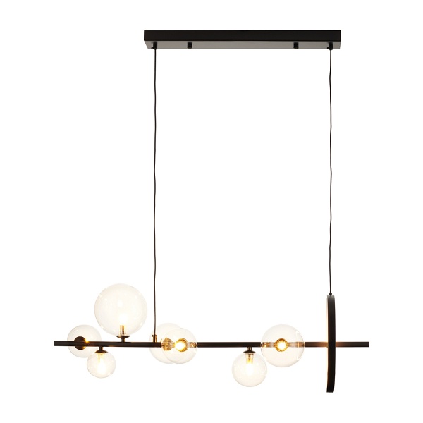 Lampa wisząca ORION LONG-90 czarna 90 cm Step Into Design