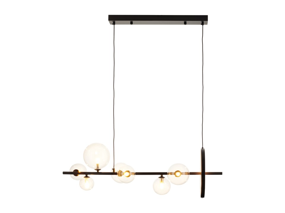 Lampa wisząca ORION LONG-90 czarna 90 cm Step Into Design