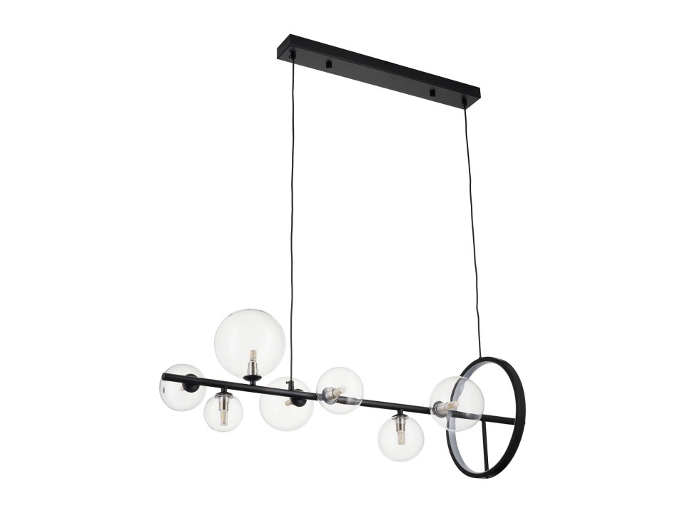 Lampa wisząca ORION LONG-90 czarna 90 cm Step Into Design