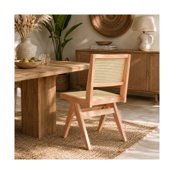 Krzesło BOHO bukowe w kolorze naturalnym - Step Into Design