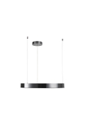 Lampa wisząca CIRCLE 60 cm - LED, ring tytanowy - Step Into Design