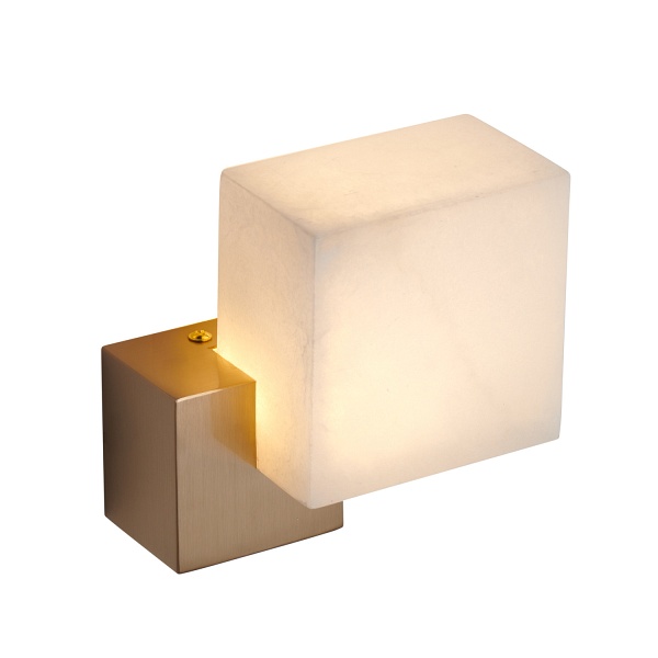 Lampa ścienna CUBO LED złota 18 cm Step Into Design