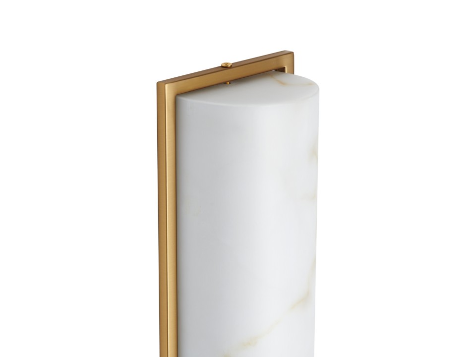 Lampa ścienna MURO LED biały marmur 66 cm Step Into Design