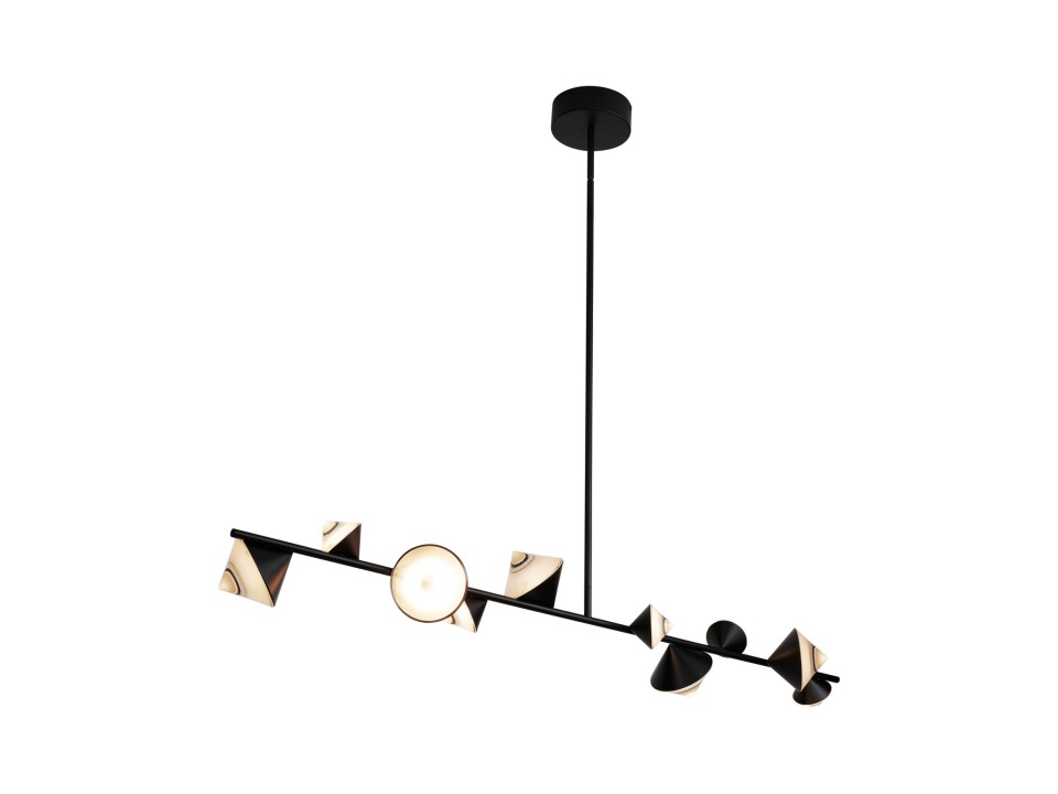 Lampa wisząca CONE LED czarna 130 cm Step Into Design