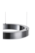 Lampa wisząca CIRCLE 40 LED tytanowa 40 cm - Step Into Design