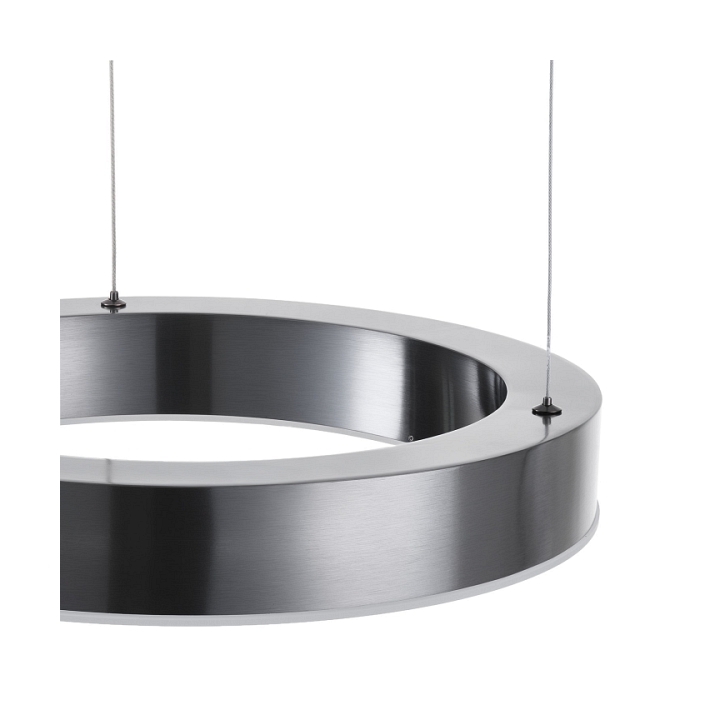 Lampa wisząca CIRCLE 40 LED tytanowa 40 cm - Step Into Design