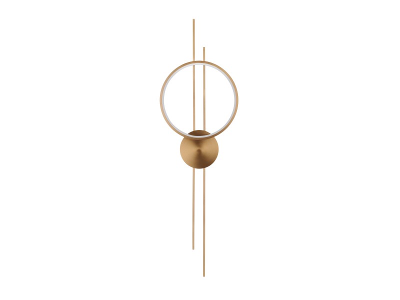 Lampa ścienna ECLIPTICA LED złota 100 cm Step Into Design
