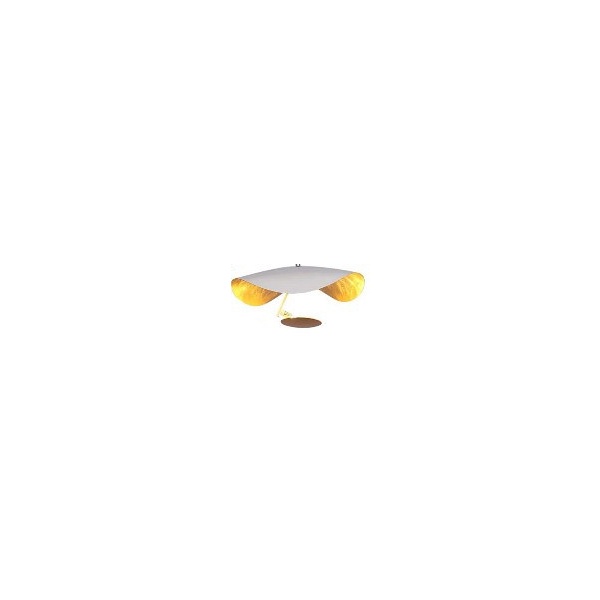Lampa wisząca ENIGMA LED biało złota 60 cm Step Into Design