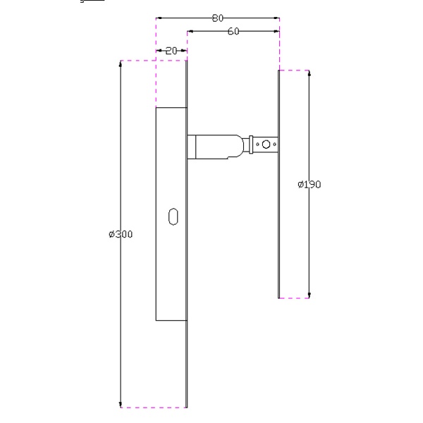 Lampa ścienna PILLS biała 30 cm Step Into Design