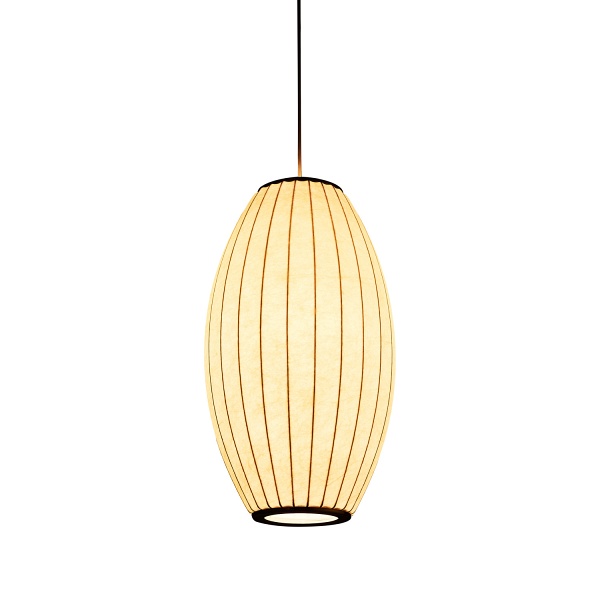 Lampa wisząca SILK BARREL biała 50 cm Step Into Design