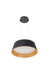 Lampa wisząca FRILL LED czarna 45 cm Step Into Design