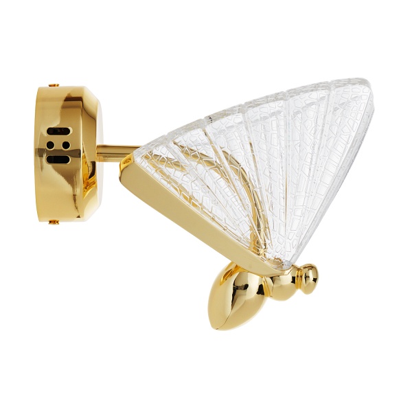 Lampa ścienna BEE LED złota 18 cm Step Into Design