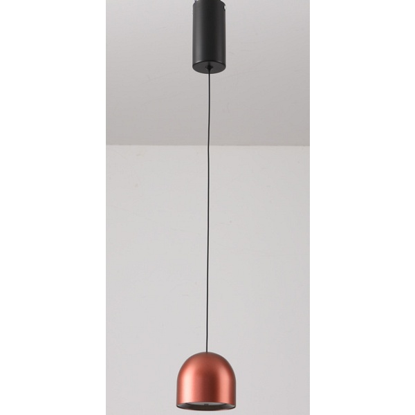 Lampa wisząca PETITE LED czerwona 10 cm Step Into Design