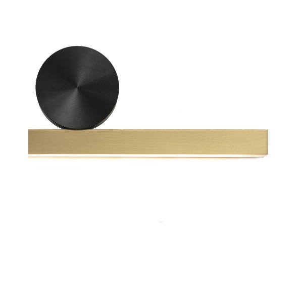 Lampa ścienna BOOGIE LED złoto czarna 45 cm Step Into Design