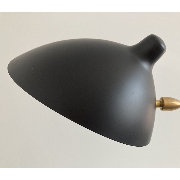 Lampa podłogowa CRANE-F1 czarna 160 cm Step Into Design