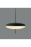 Lampa wisząca PIATTO biało-czarna 50 cm Step Into Design