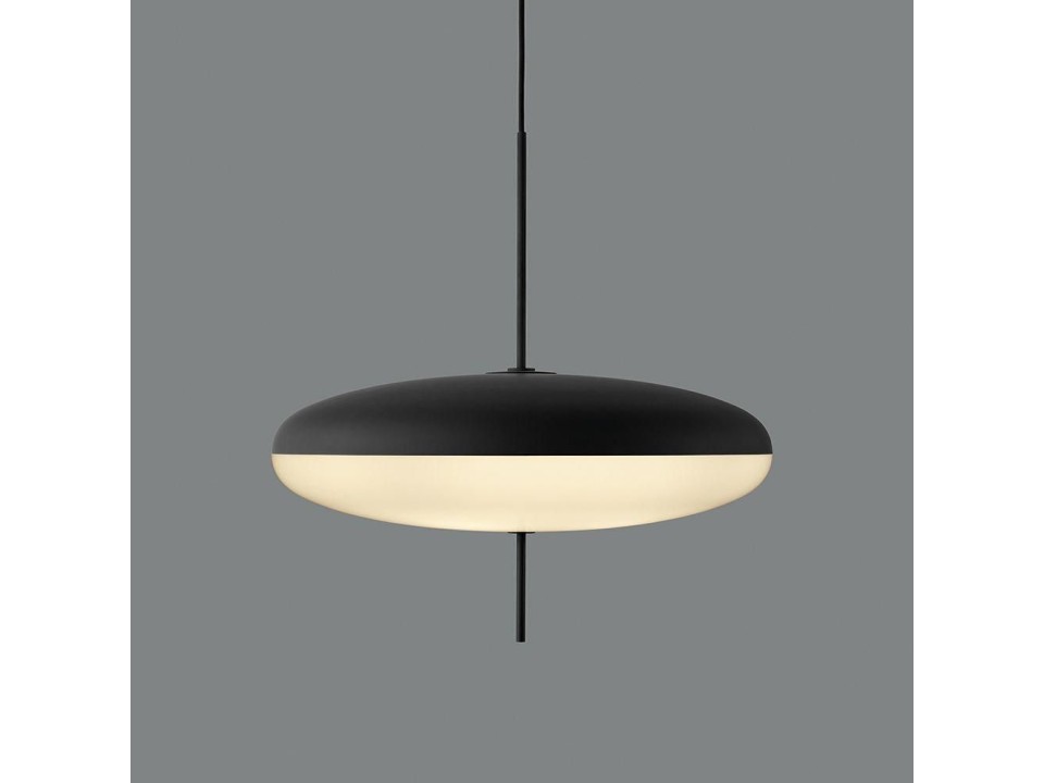 Lampa wisząca PIATTO biało-czarna 50 cm Step Into Design