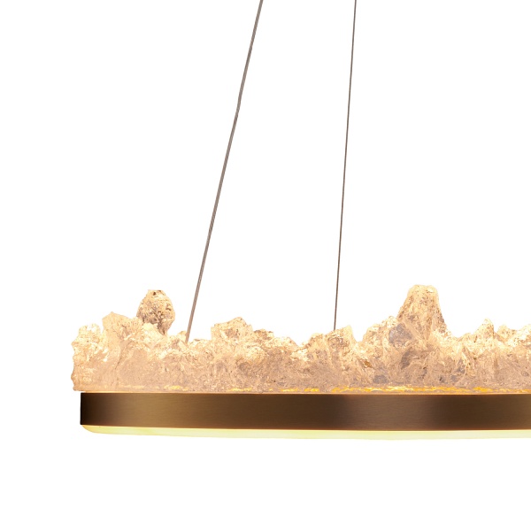 Lampa wisząca MONTANA LED złota 60 cm Step Into Design