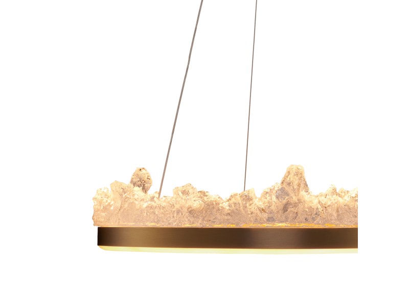Lampa wisząca MONTANA LED złota 60 cm Step Into Design
