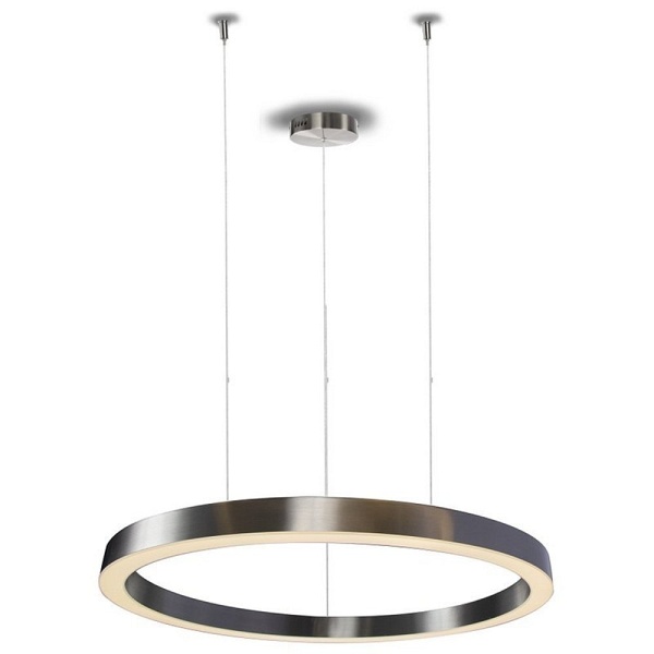 Lampa wisząca CIRCLE 100 LED nikiel szczotkowany 100 cm Step Into Design