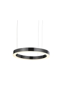 Lampa wisząca CIRCLE 60 cm - LED, ring tytanowy - Step Into Design