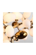 Lampa wisząca VALENTINA 150 cm biało złota - Step Into Design