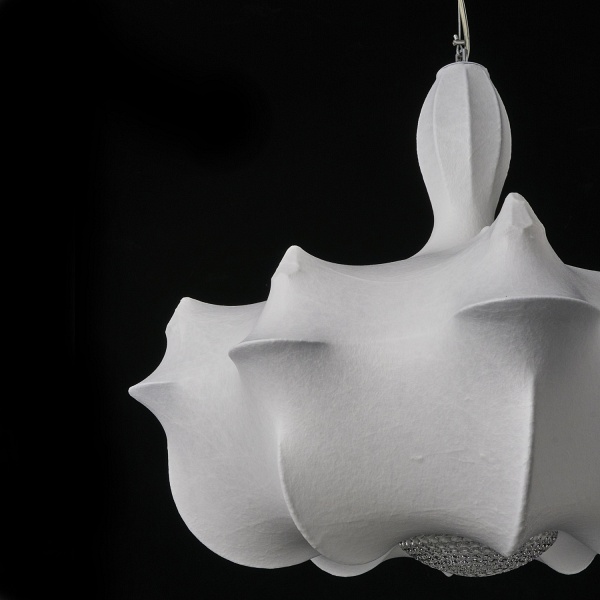 Lampa wisząca TEKLA biała 60 cm Step Into Design