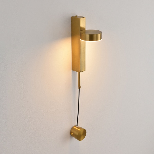 Lampa ścienna FIKO złota 120 cm Step Into Design