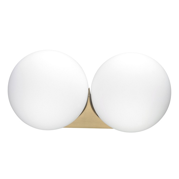 Lampa ścienna DOT DOUBLE złota 30 cm Step Into Design