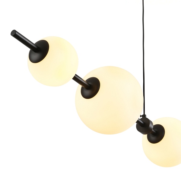 Lampa wisząca MILA czarna 140 cm Step Into Design