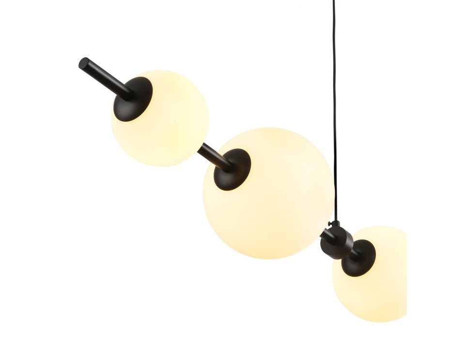 Lampa wisząca MILA czarna 140 cm Step Into Design