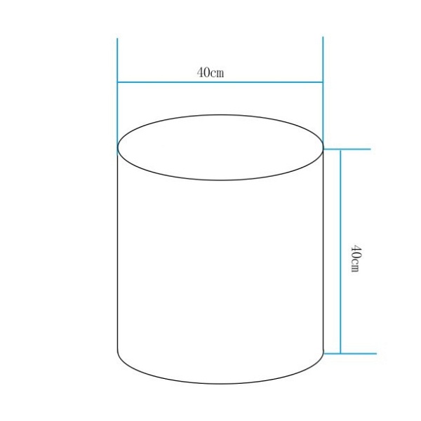 Lampa ogrodowa stolik TUBE LED RGBW 16 kolorów 40 cm Step Into Design