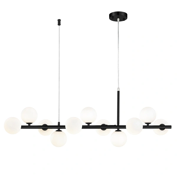 Lampa wisząca MINI MOON czarna 100 cm Step Into Design