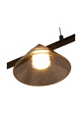 Lampa wisząca BLAKE 140 cm -czarna - Step Into Design