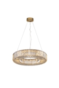 Lampa wisząca CRISTAL LED złota 60 cm - Step Into Design