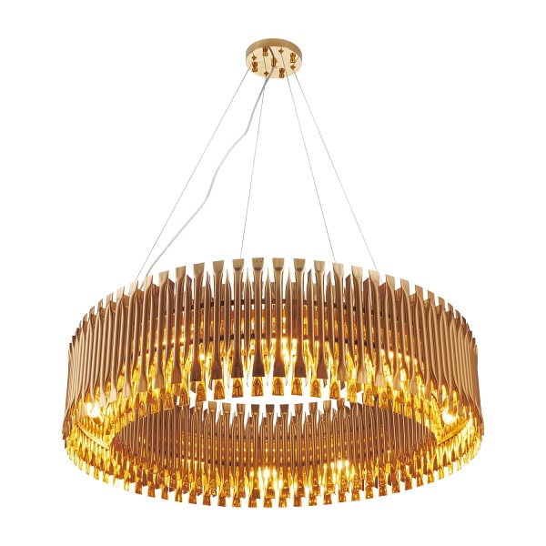 Lampa wisząca MODULAR złota 93 cm Step Into Design