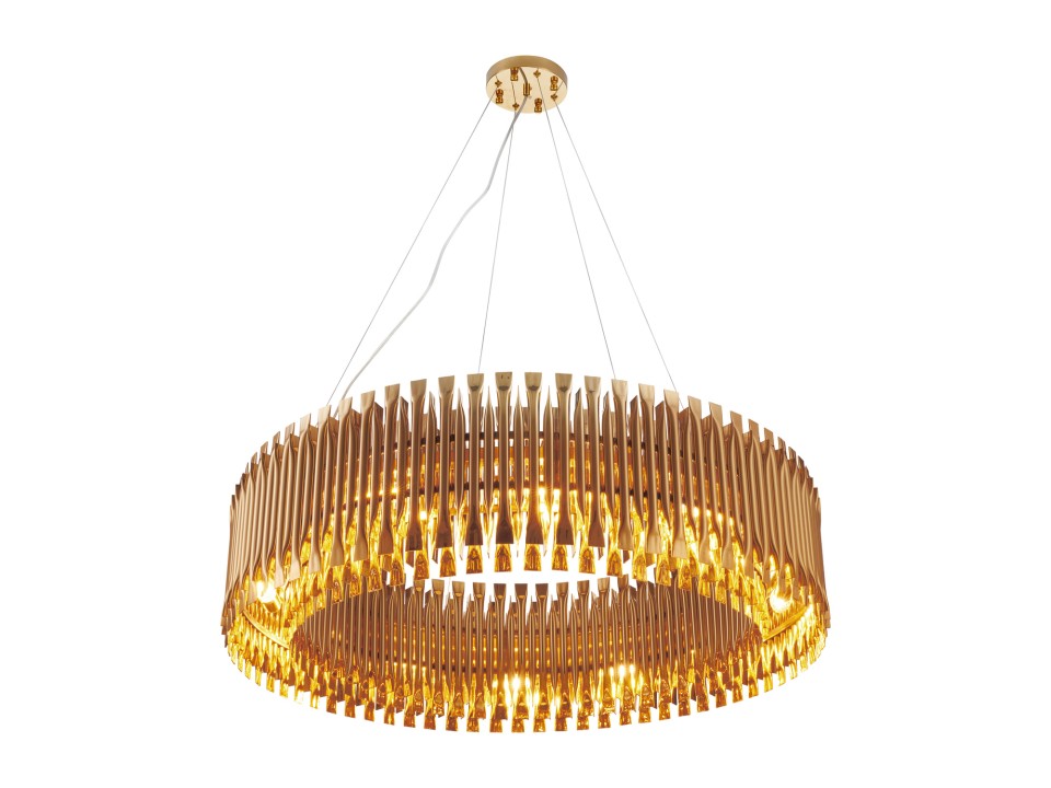 Lampa wisząca MODULAR złota 93 cm Step Into Design