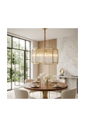 Lampa wisząca IMPERIO złota 80 cm - Step Into Design
