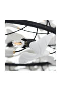 Lampa wisząca BOTANIKA 150 cm - czarna, G9, regulowana, designerska - Step Into Design
