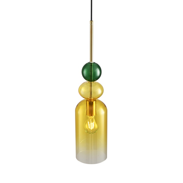Lampa wisząca PASTELLO YELLOW kolorowa 13 cm Step Into Design