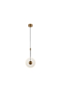 Lampa wisząca SUNBLAST - LED 20 cm, złota - Step Into Design