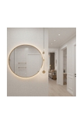 Lampa wisząca SUNBLAST - LED 20 cm, złota - Step Into Design